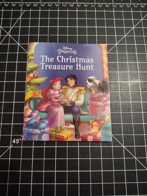 Disney Princess Mini Christmas Treasure Hunt 4-5/8”x3-7/8”Autumn Publishing 2020