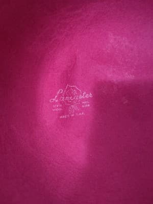 Toucan Lancaster Women's Hat - Pink with Black Ribbon - Thumbnail 4