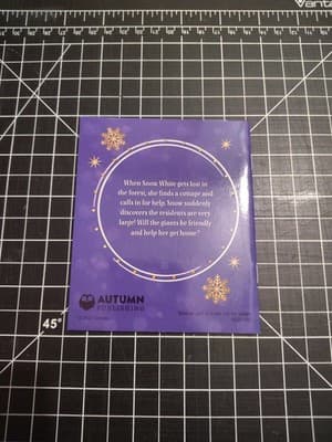 Disney Princess Mini Snow White Three Giants 4-5/8”x3-7/8”Autumn Publishing 2021 - Thumbnail 2