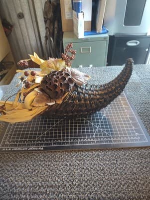 Autumn Cornucopia, Fall Table Decor, Fall Centerpiece - Thumbnail 7
