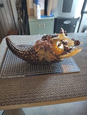 Autumn Cornucopia, Fall Table Decor, Fall Centerpiece - Thumbnail 6