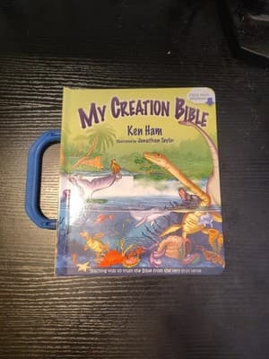 My Creation Bible Ken Ham Child Board Book with Music CD Very Good - Thumbnail 2