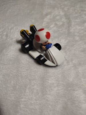 2022 McDonald's Happy Meal Toy Sealed SUPER MARIO BROS Movie #2 Toad Kart - Thumbnail 2