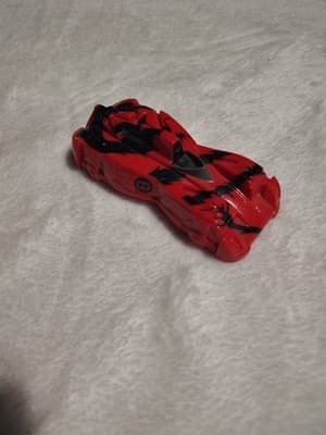 Speed Racer Red Black McDonalds Toy Car Kids Happy Meal - Thumbnail 2