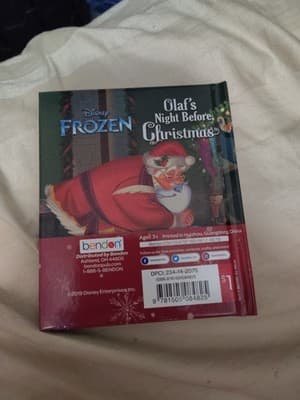 Miniature Book Disney's Frozen Olaf's Night Before Christmas - Thumbnail 2