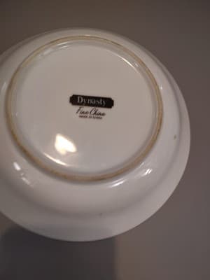 Dynasty Fine China Dalian 8 Inch Soup Bowl - Thumbnail 2