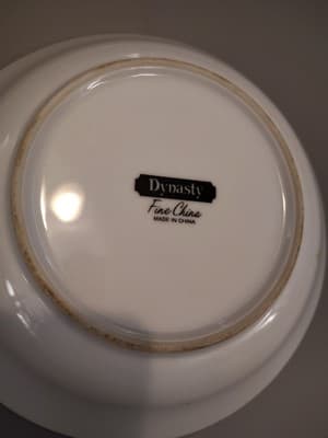 Dynasty Fine China Dalian 8 Inch Soup Bowl - Thumbnail 3