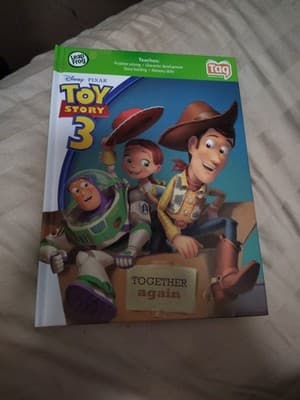 Leapfrog Tag Reader DISNEY TOY STORY 3 TOGETHER AGAIN Interactive Book
