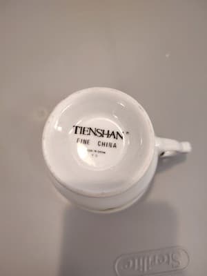 Tienshan Rose Y.S Rose With Gold Trim Cup - Thumbnail 3