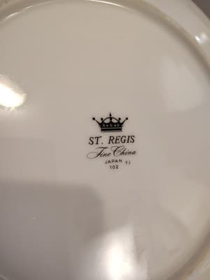 St. Regis 102 Japan Fine China Dinner Plate - Thumbnail 3