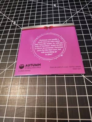 2020 Autumn Publishing Disney Mini Book Wreck-It Ralph Wreck The Halls - Thumbnail 2