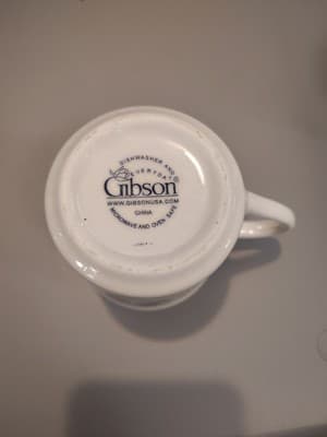 Gibson Country Orchard Fruit Cup/Mug 3" Tall With A 3" Mouth - Thumbnail 4