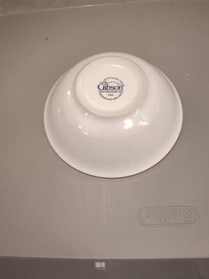 Gibson Designs COUNTRY ORCHARD 6.5" Soup Bowl Fruit Rim - Thumbnail 2