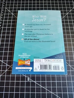 Who Was? Series: Who Was Jesus? Who HQ Book by Ellen Morgan New Free Shipping - Thumbnail 2