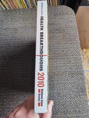 Bottom Lines Health Breakthroughs 2010 Medical & Wellness Hardcover Book WDSM - Thumbnail 4
