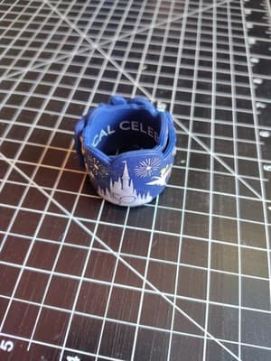Disney Parks WDW 50th Anniversary Slap Band Bracelet Magical Celebration - NEW - Thumbnail 3