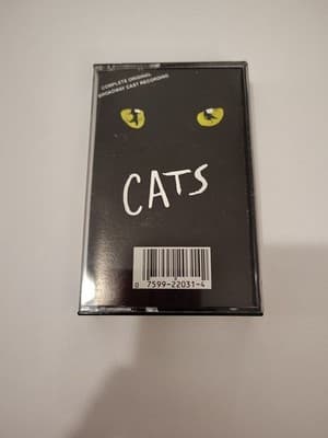 Cats: Original Broadway Cast Recording (2 Cassette Tape Set) New