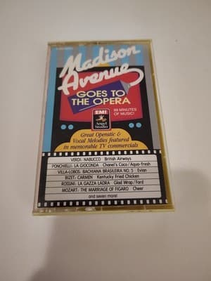 Madison Avenue Goes to the Opera (Cassette Tape) SEALED
