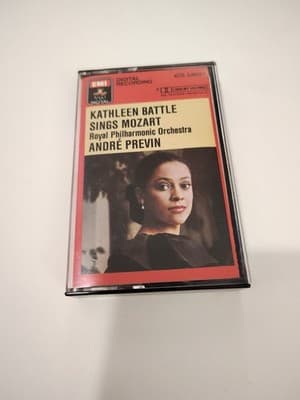 Kathleen Battle Sings Mozart - Royal Phil Orch/Previn - audio cassette tape NEW