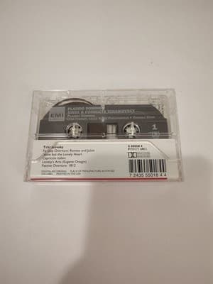 Placido Domingo Sings and Conducts Tchaikovsky (Cassette) - New in Packaging - Thumbnail 2