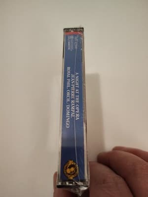 Rampal & Domingo A Night at the Opera 1986 Cassette Tape NEW Free Shipping - Thumbnail 3