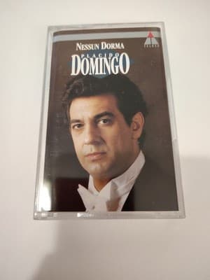 Placido Domingo - Nessun Dorma - Audio Cassette Tape Album - 1968/1991 TELDEC