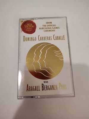 DOMINGO / CARRERAS / CABALLE Barcelona Games Cassette - Tape SirH70