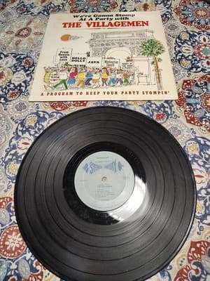 Villagemen – We're Gonna Stomp At A Party w/ The Villagemen - 1964 Vinyl LP - Thumbnail 2