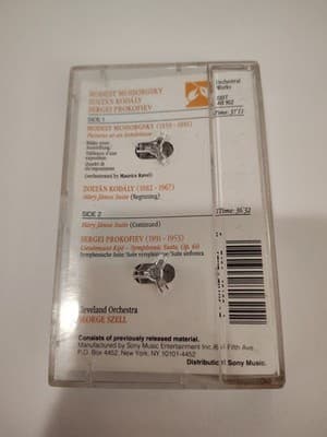 Mussorgsky: Pictures at an Exhibition; Kodály: Háry János Suite; Prokofiev: tape - Thumbnail 2