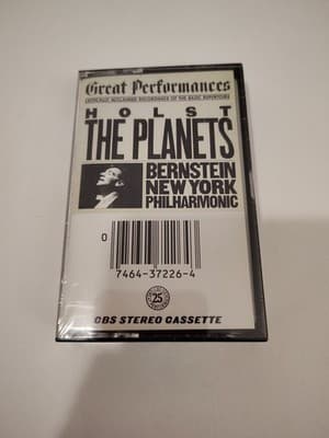 Holst: The Sorcerer's Apprentice Bernstein/New York Philharmonic (Cassette) New