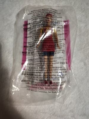 2001 McDonald's Happy Meal Toy Fun Time Barbie # 8 McDonald's Apron Worker NEW - Thumbnail 2