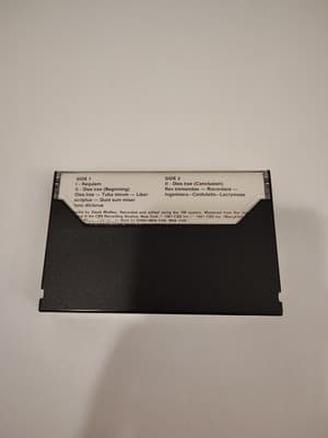 MONTSERRAT CABALLE CASSETTE VERDI REQUIEM, Two Cassette Tape Set. New - Thumbnail 3