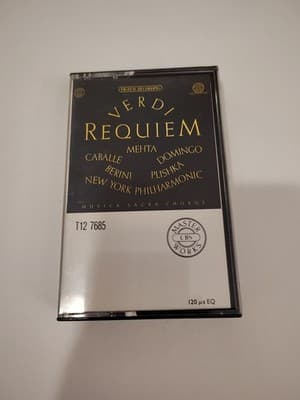 MONTSERRAT CABALLE CASSETTE VERDI REQUIEM, Two Cassette Tape Set. New - Thumbnail 5