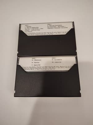 MONTSERRAT CABALLE CASSETTE VERDI REQUIEM, Two Cassette Tape Set. New - Thumbnail 9
