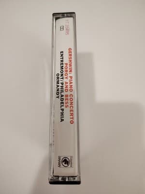 Gershwin Piano Concerto Philadelphia Orchestra Ormandy Entremont Cassette Tape - Thumbnail 3