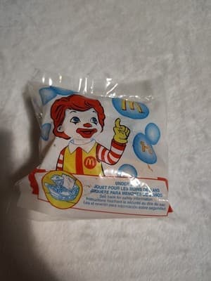 Baby Ronald McDonald 2007 Under 3 Happy Meal Toy New Brand New Still In Package