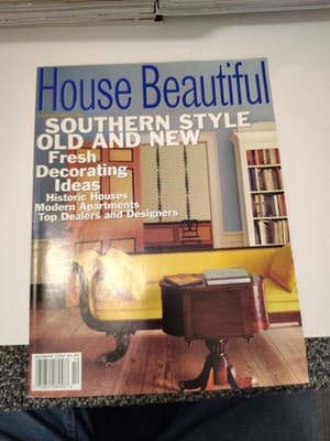 House Beautiful Collector's Issue October 1999 Southern Style magazine