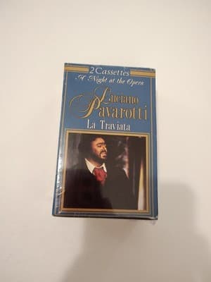 A Night at the Opera: La Traviata Cassette Tape Pavarotti Verdi Brand New Sealed