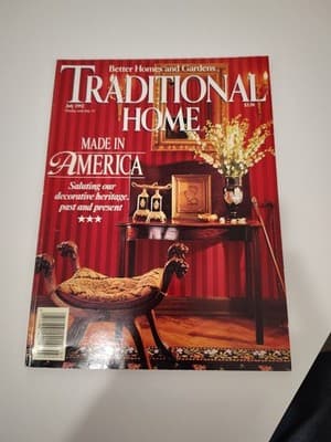 TRADITIONAL HOME MAGAZINE ~~ July 1992 ~~ C-2-1