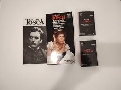 Puccini/Levine: Tosca (2 Cassette Box Set) EMI Angel - Thumbnail 10