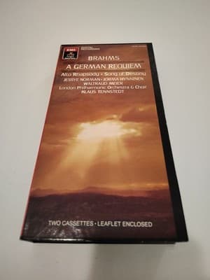 JESSYE NORMAN - Brahms: A German Requiem - London Philharmonic Orch. Cassette