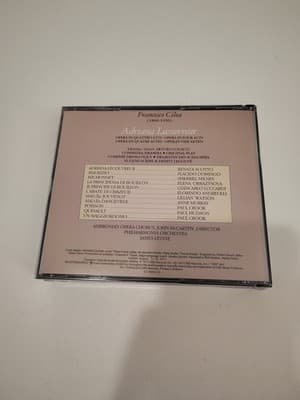 Cilea Adriana Lecouvreur 2 CD Box Set Scotto Domingo Classical CBS Records - Thumbnail 4
