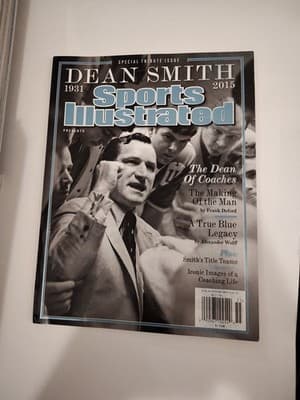 Sports illustrated Dean Smith Special Tribute Issue