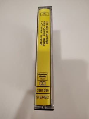 Placido Domingo,"The Best of Domingo" cassette - Thumbnail 3