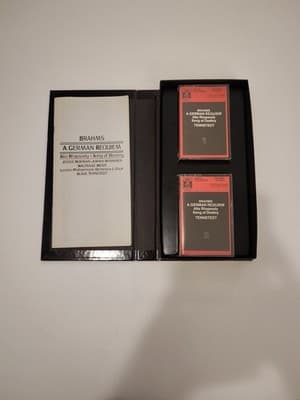 JESSYE NORMAN - Brahms: A German Requiem - London Philharmonic Orch. Cassette - Thumbnail 4