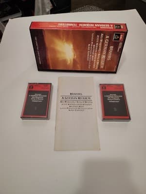 JESSYE NORMAN - Brahms: A German Requiem - London Philharmonic Orch. Cassette - Thumbnail 14