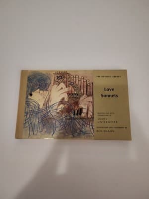the ODYSSEY LIBRARY #6 - LOVE SONNETS by Louis Untermeyer Ben Shahn * 1964 HB - Thumbnail 2