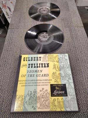The Yeomen of the Guard Gilbert and Sullivan Vinyl LP NM BB 25109 - Thumbnail 2