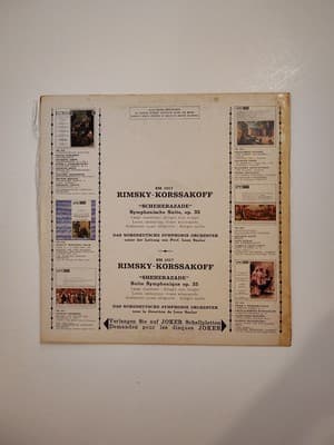 Rimsky Korssakoff Scheherazade op. 35 - LP Joker Sm 1017 - Thumbnail 2