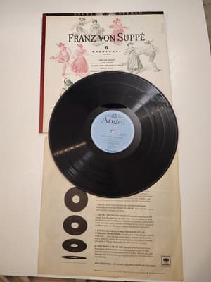 FRANZ VON SUPPE: 6 overtures ANGEL 12" LP 33 RPM - Thumbnail 3